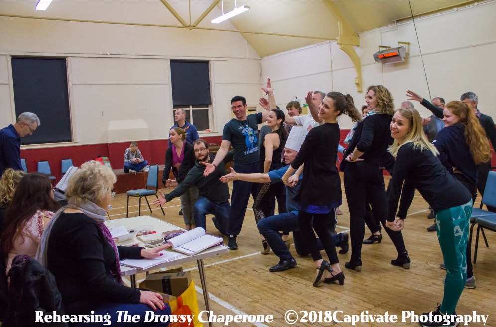 Rehearsing Elods The Drowsy Chaperone 2018