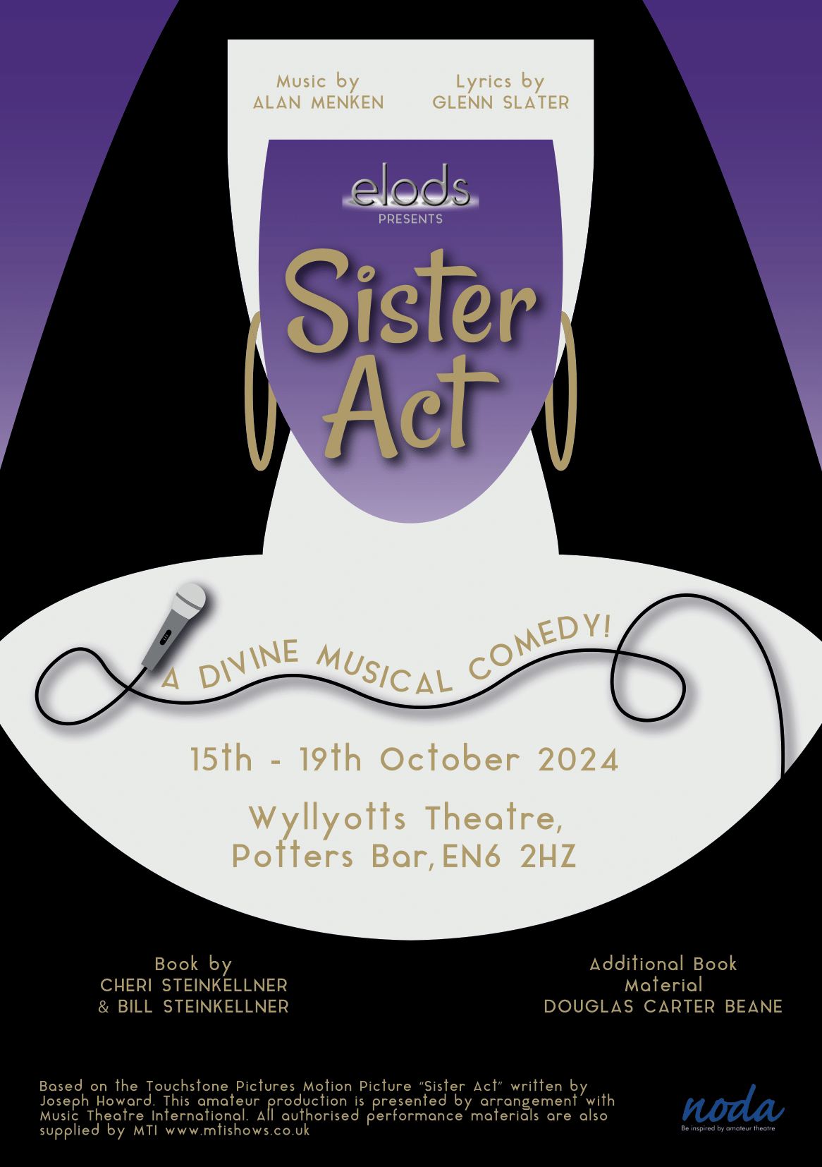 Sister Act Poster October 2024